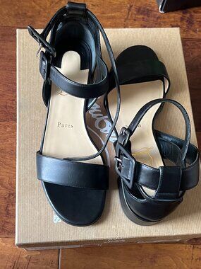 Christian LouboutinMultipot 55 Block Heel Sandals